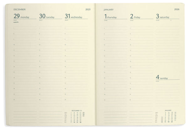 2026 Queen Bee Recycled Leather Planner