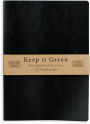 Black Recycled Leather Journal