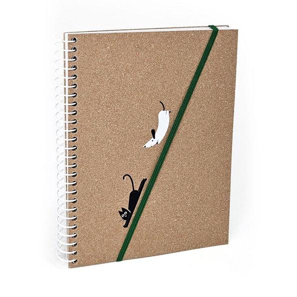 Spiral Cat and Dog Notebook - Exclusive