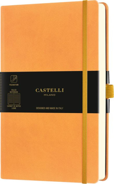 Aquarela Collection Clementine Lined Medium Notebook
