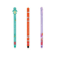 Legami Set Of 3 Erasable Gel Pens - Under The Sea - Sea Turtle + Clownfish + Seaho