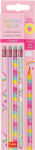 Alternative view 2 of Legami 4 Scented Hb Graphite Pencils - Smelling Good! - Unicorn