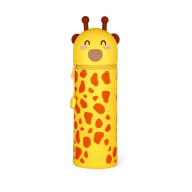 Title: Legami 2-In-1 Silicone Pencil Case - Kawaii - Giraffe