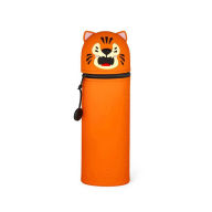 Title: Legami 2-In-1 Silicone Pencil Case - Kawaii - Tiger
