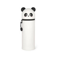 Title: Legami 2-In-1 Silicone Pencil Case - Kawaii - Panda