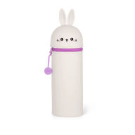 Title: Legami 2-In-1 Silicone Pencil Case - Kawaii - Bunny