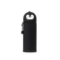 Title: Legami 2-In-1 Silicone Pencil Case - Kawaii - Penguin