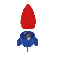 Title: Legami Pencil Sharpener W/Eraser - To The Moon And Back - Space