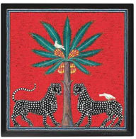 Title: TRAY SQUARE RED