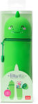 Alternative view 4 of Legami 2-In-1 Silicone Pencil Case - Kawaii - Dino