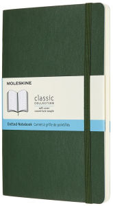 Title: Moleskine Notebook, Large, Dotted, Myrtle Green, Soft Cover (5 x 8.25)