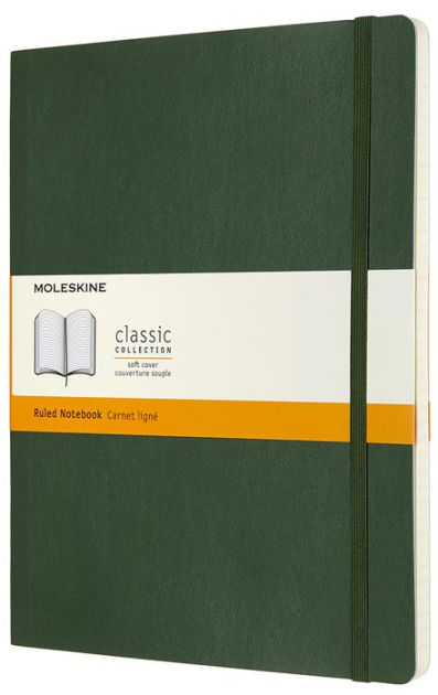 Moleskine Soft Cover Notebook - Myrtle Green  Moleskine notebook,  Hardcover notebook, Moleskine