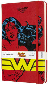 Title: Moleskine Limited Edition Notebook Wonder Woman, Large, Ruled, Red, Hard Cover (5 x 8.25)