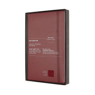 Title: Moleskine Limited Collection Notebook Leather, Large, Ruled, Hard Cover, Open Box, Bordeaux Red (5 x 8.25)
