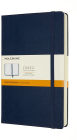 Moleskine Notebook, Expanded, Large, Ruled, Sapphire Blue, Hard Cover (5 x 8.25)