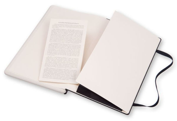 Moleskine Smart Paper Tablet, Large, Black, Dotted, Hard Cover (5 x 8.25)