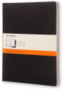 Moleskine Cahier Journal, Black, XXL with Ruled pages