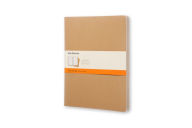 Title: Moleskine Cahier Journal Extra Extra Large Ruled Kraft Brown