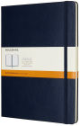 Moleskine Classic Notebook, Extra Large, Ruled, Sapphire Blue, Hard Cover (7.5 x 10)