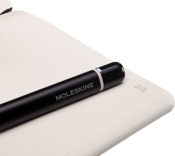 Moleskine Paper Tablet Pen+, Large, Dotted, Red, Hard Cover (5 x 8.25)