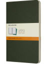Moleskine Cahier Journal, Large, Ruled, Myrtle Green (5 x 8.25)