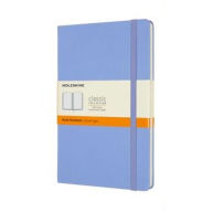Title: Moleskine Classic Notebook, Large, Ruled, Hydrangea Blue, Hard Cover (5 X 8.25)
