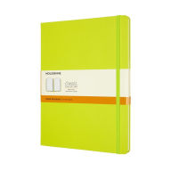 Moleskine Classic Notebook, Extra Large, Ruled, Lemon Green, Hard Cover (7.5 X 9.75)