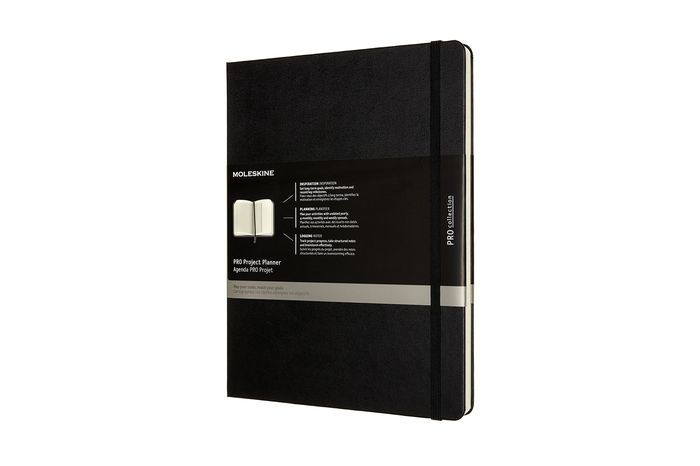 Moleskine Professional Project Planner, Extra Large, Hard Cover (7.5 x  9.75) by Moleskine