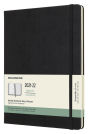 Moleskine 2021-2022 Weekly Planner, 18M, Extra Large, Black, Hard Cover (7.5 x 10)