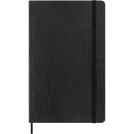 Moleskine Limited Edition Notebook Vegea, Large, Ruled, Black Boa, Soft Cover (5 x 8.25