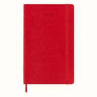 Title: 2025 Moleskine Scarlet Red Soft Cover Weekly Planner