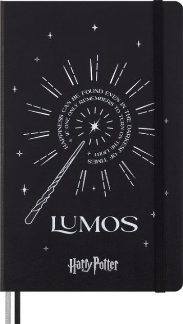 Moleskine Limited Edition Harry Potter Lumos spell Notebook