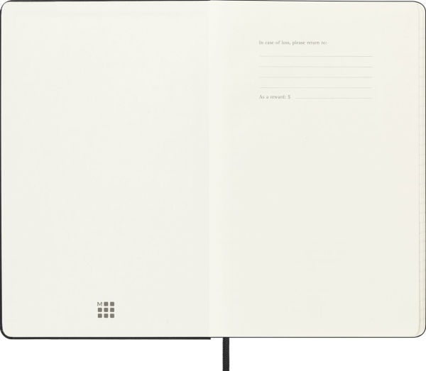 Moleskine Classic 18 Month 2025-2026 Weekly Planner, Hard Cover, Large (5