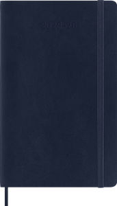 Title: 2025-2026 Moleskine Classic 18 Month Weekly Planner, Soft Cover, Large (5 x 8.25), Sapphire Blue, 208 pages