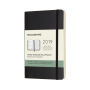 2019 Moleskine 12 Month Planner - Weekly, Soft Cover, Black, Pocket