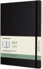 2019 Moleskine 18 Month Planner - Weekly, Soft Cover, Black, XL