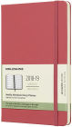 2019 Moleskine 18 Month Planner - Weekly, Hard Cover, Daisy Pink, Large