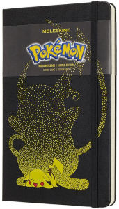 Title: Moleskine Limited Edition Notebook, Pokemon, Pikachu, Large with Ruled pages