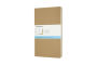 Moleskine Cahier Journals, Kraft Brown, Large with Dotted pages