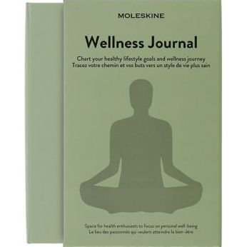Moleskine Passion, Wellness Journal, Large, Boxed/Hard Cover (5 x 8.25)
