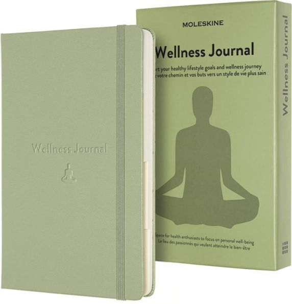 Moleskine Passion, Wellness Journal, Large, Boxed/Hard Cover (5 x 8.25)