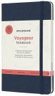 Moleskine Voyageur Notebook, Ocean Blue