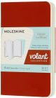 Moleskine Volant Journals, Coral Orange/Aquamarine Blue, XS with Ruled pages