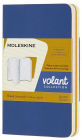 Moleskine Volant Journals, Forget-Me-Not Blue/Amber Yellow, XS with Ruled pages
