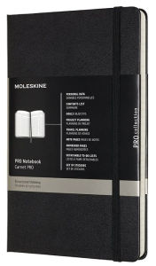 Title: Moleskine Professional Notebook, Large, Black, Hard Cover (5 x 8.25)