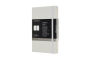 Moleskine Pro Notebook, Hard Cover, Pearl Grey, Large