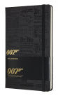 Moleskine Limited Edition Notebook, James Bond, Titles, Large with Ruled pages