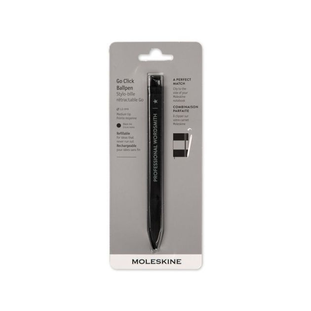 Message Sapphire Blue Moleskine Ballpoint Pen 1.0 Go