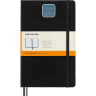 Title: Moleskine Notebook, Expanded Large, Ruled, Black, Hard Cover (5 x 8.25)