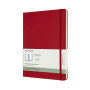 2020 Moleskine 18 Month Planner - Weekly Notebook, Hard Cover, Scarlett Red, XL